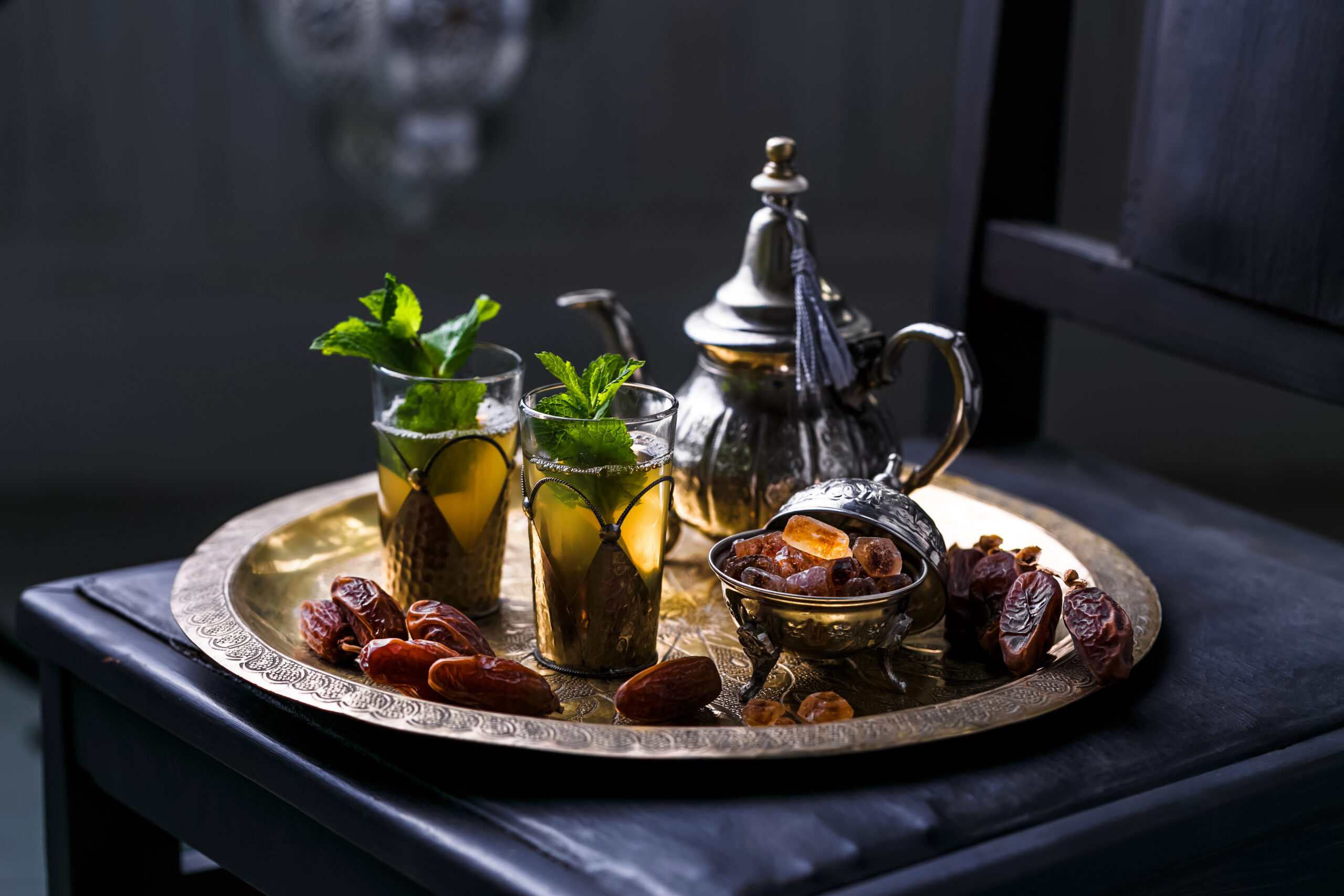 The Moroccan mint tea